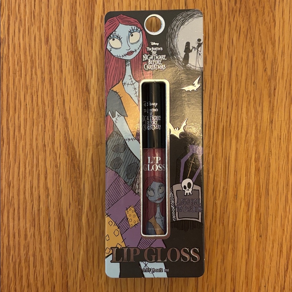 NEW SEALED Disney Nightmare Before Christmas Sally Lip Gloss